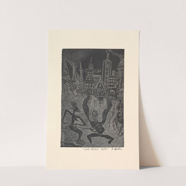 John Henry’s Death (1935–40) by Fred Becker