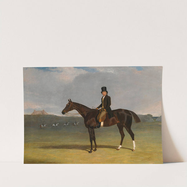 John Kent (1783 - 1869), Trainer To The 5th Duke Of Richmond, On Newmarket Heath by John Frederick Herring Snr.