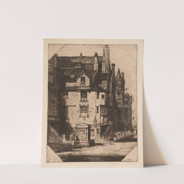 John Knox’s House (1905) by David Young Cameron