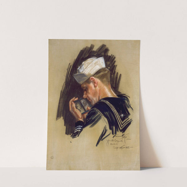 John McCormack concert (1918) by Harrison Fisher