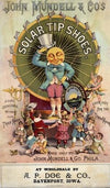 John Mundell & Co’s solar tip shoes Made only by John Mundell & Co. Phila.