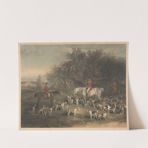 John Musters, Esq. and His Hounds (1847) by Richard Barrett Davis