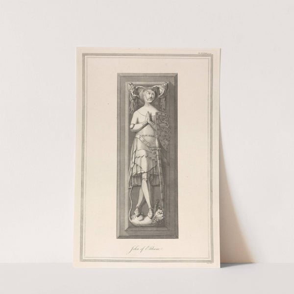 John of Eltham by James Basire the younger