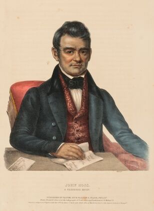 John Ross. A Cherokee Chief