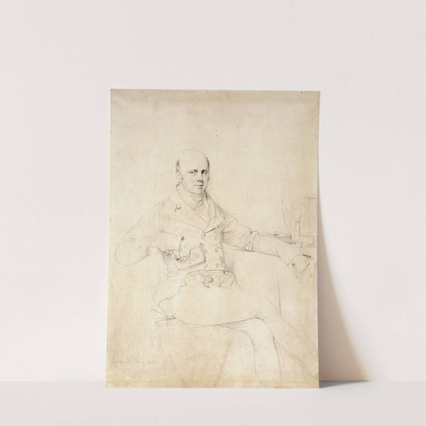 John Russell, Sixth Duke of Bedford (1815) by Jean Auguste Dominique Ingres