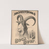 John Schusler Brewing Co., Wm. Simon, proprietor, bock beer (1899) by Courier Litho. Co.