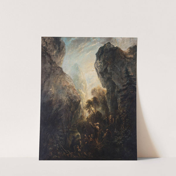 John the Baptist Preaching by Elias Martin