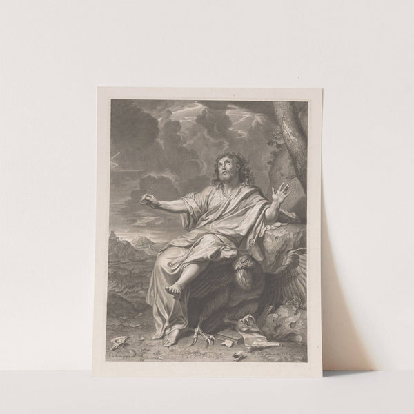 John the Evangelist on Patmos by Francois de Poilly