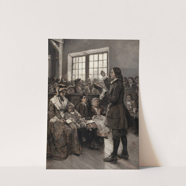 John Wesley Teaching His Sunday School (1897) by Alice Barber Stephens