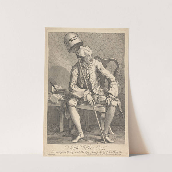 John Wilkes, Esq. by William Hogarth