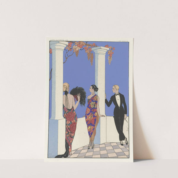 Joie de vivre; Falbalas et Fanfreluches. (1923) by George Barbier