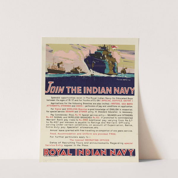 Join the Indian Navy by Frank Norton