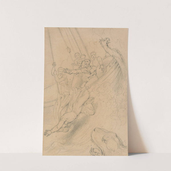 Jonah Cast Into the Sea by Richard Westall