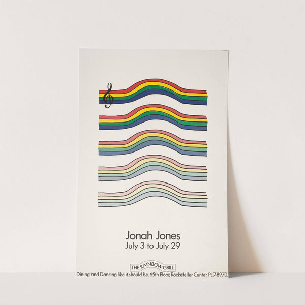 Jonah Jones. The rainbow grill. Rockefeller Center by William McCaffery