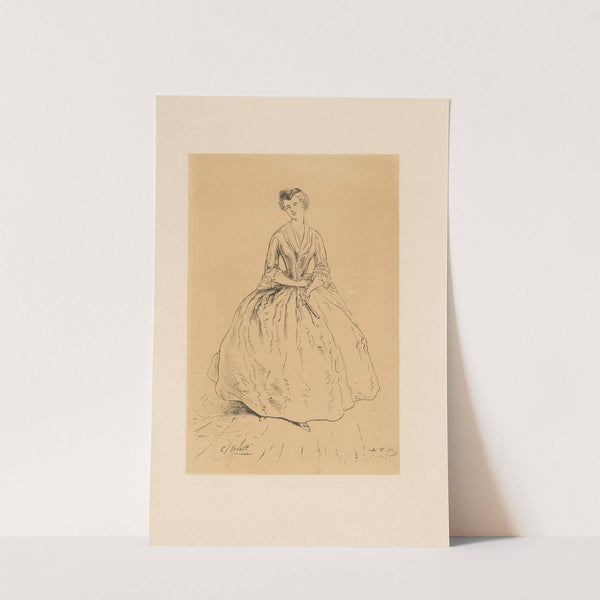 Jonge vrouw (1873) by Alexander Ver Huell