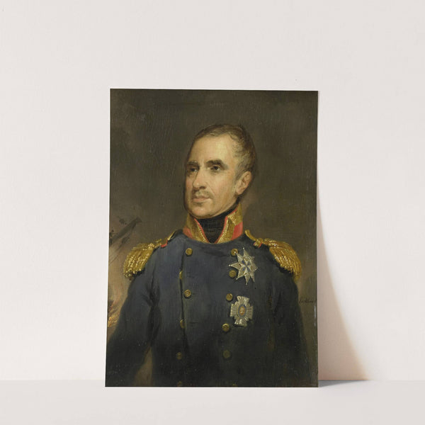 Jonkheer Theodorus Frederik van Capellen (1762-1824), Vice Admiral and Commanding Officer of the Dutch Squadron off Algiers, 1816 by Jacob Joseph Eeckhout