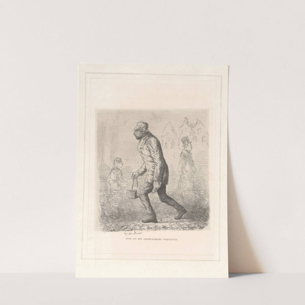 Joodse schoenpoetser (1864) by Alexander Ver Huell