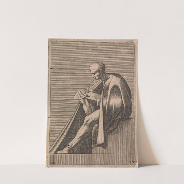 Josaphat, Ancestor of Christ by Adamo Scultori