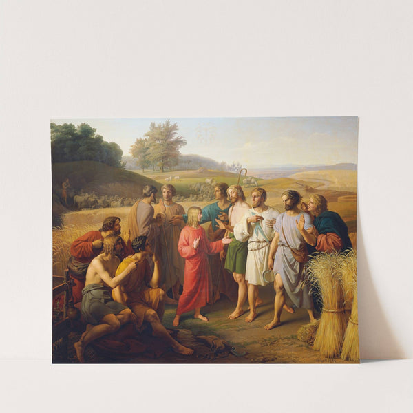 Josef tells his dreams (1845) by Eduard Ritter von Engerth