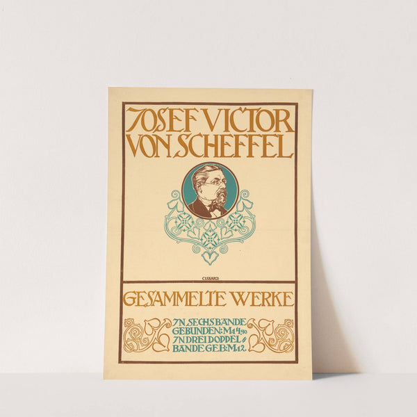 Josef Victor von Scheffel. Gesammelte Werke (1907) by Johann Vincenz Cissarz
