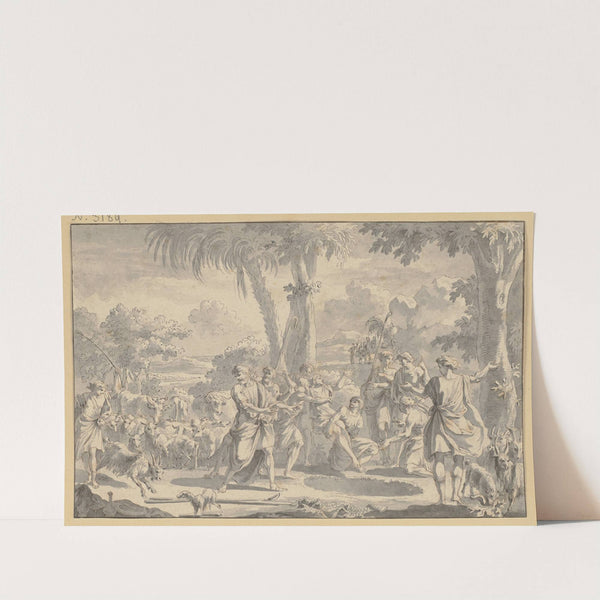 Josef wird von seinen Brüdern in die Grube geworfen by Richard van Orley