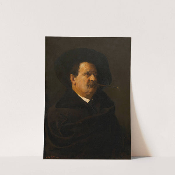 Josef Zürnich, Tiermaler by Carl Rudolf Huber