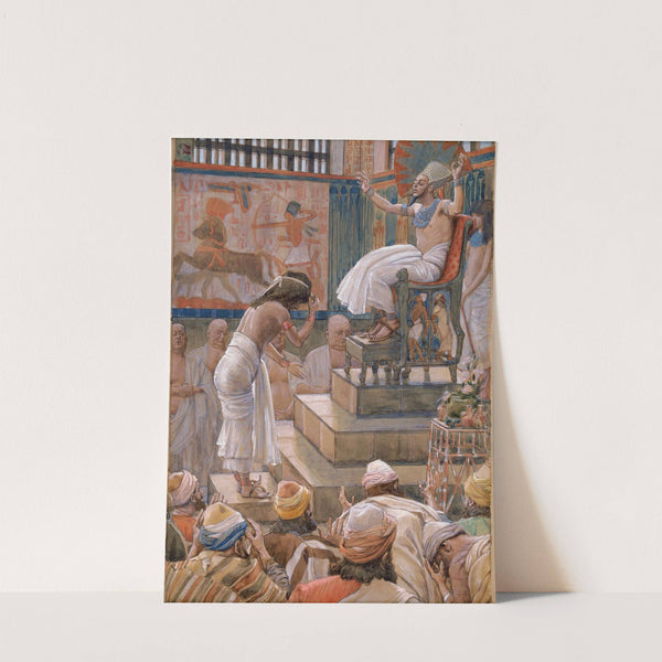 Joseph and His Brethren Welcomed by Pharaoh (c. 1896-1902) by James Tissot