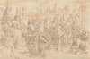 Joseph and His Brother in Egypt (verso) (17th century)