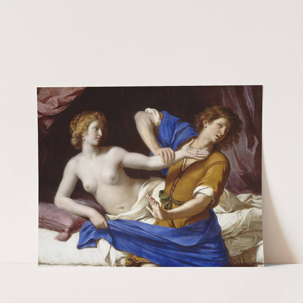Joseph and Potiphar's Wife by Guercino