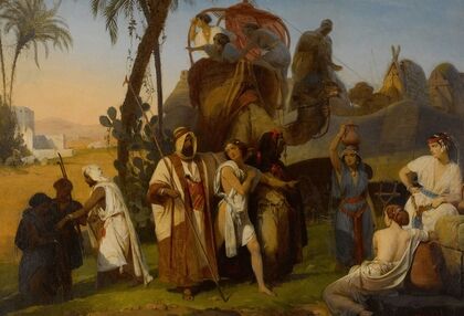 Joseph Being Sold By His Brothers