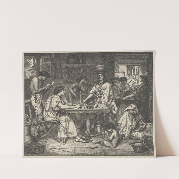 Joseph Distributes Corn (1864–81) by Edward John Poynter