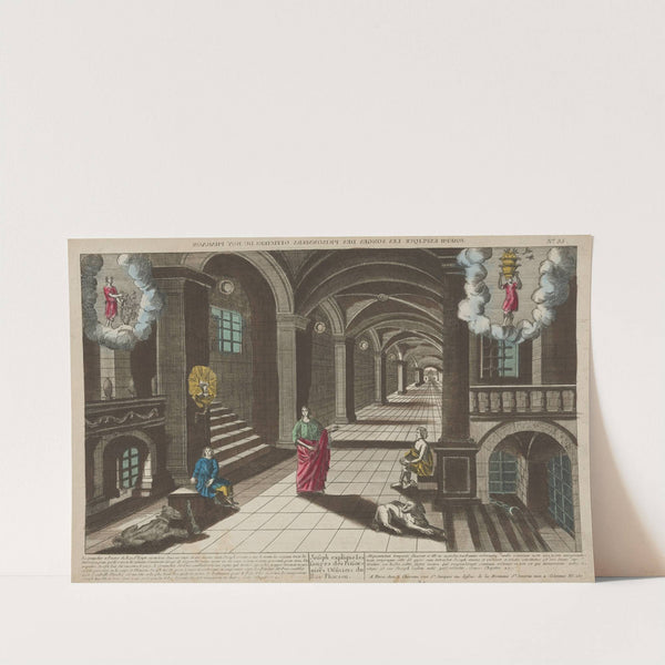 Joseph Explains the Dreams of the Imprisoned Officers of the King Pharoah (1750)