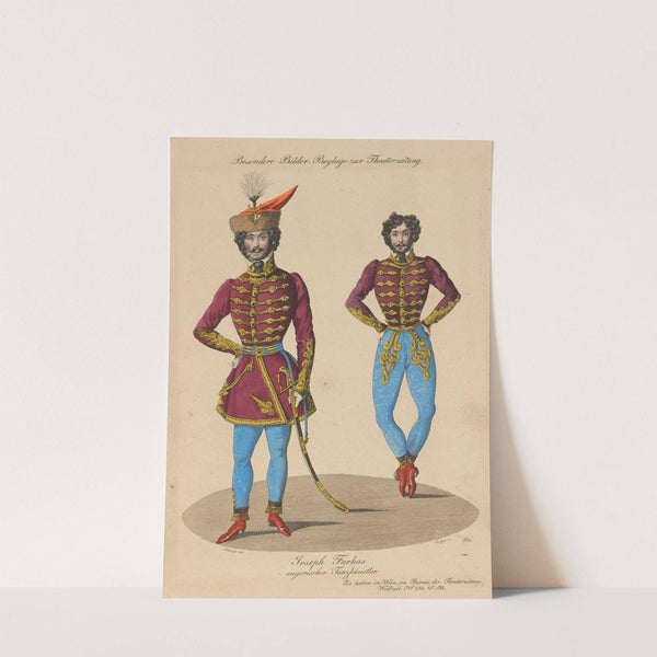 Joseph Farkas ungarischer Tanzkünstler (1832) by Johann Christian Schoeller