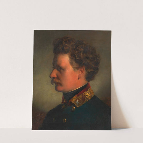 Joseph Georg Amerling als Major (Bruder des Künstlers) (1852) by Friedrich von Amerling