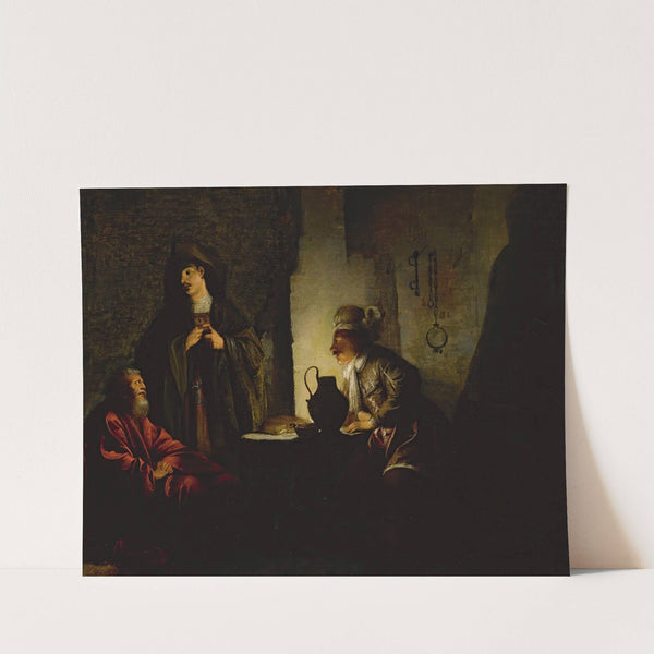 Joseph In Prison by Dirck Dircksz. van Santvoort