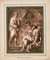 Joseph in Prison with the Pharaoh’s Chief Steward and Baker