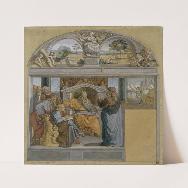 Joseph interpreting Pharaoh’s dreams by Peter von Cornelius