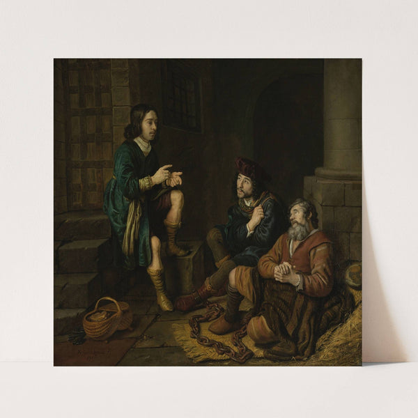 Joseph Interprets the Dreams of the Baker and the Butler by Jan Victors