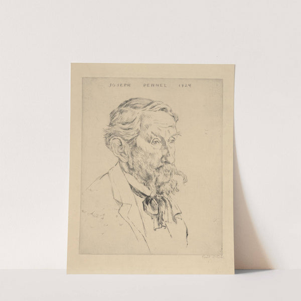 Joseph Pennell (1924) by Emil Orlik