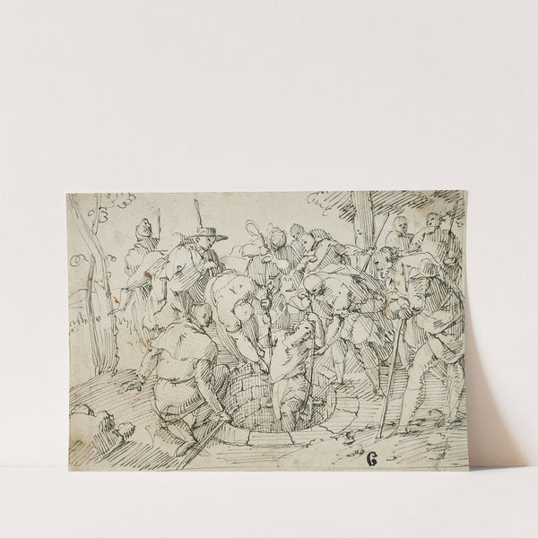 Joseph Raised from the Well by Francesco Allegrini