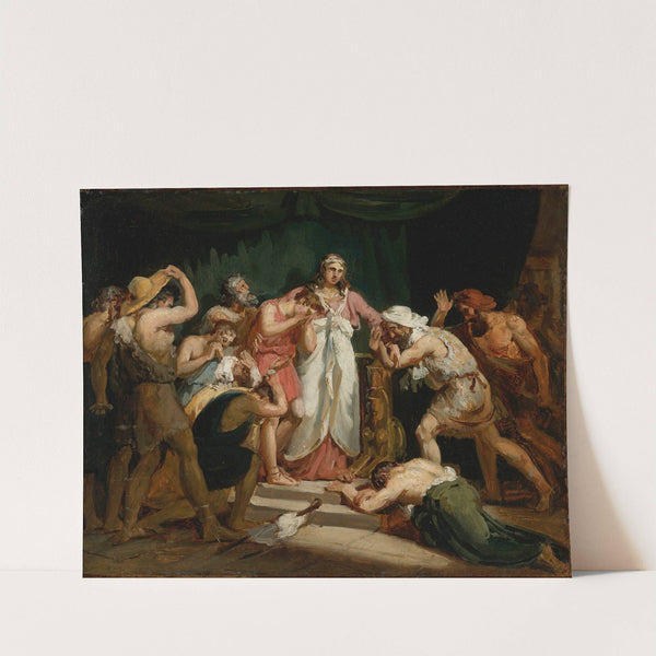 Joseph Recognized By His Brothers by Charles Thévenin