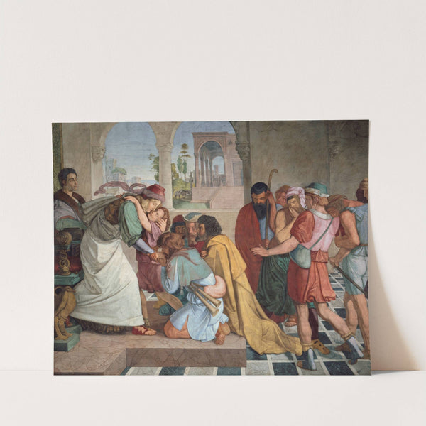 Joseph Reveals Himself to His Brothers by Peter von Cornelius