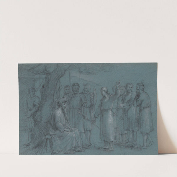 Joseph Tells his Dream to his Father and Brothers by Jean Antoine Verschaeren