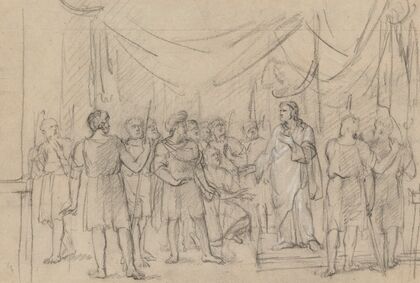 Joseph, Viceroy of Egypt, in Front of his Father and Brothers