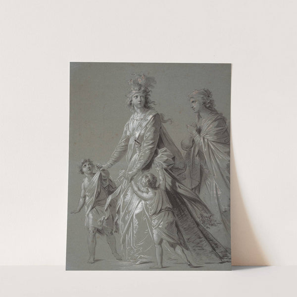 Josepha Hortensia Füger mit ihren Kindern als Medea (ca. 1793) by Heinrich Friedrich Füger