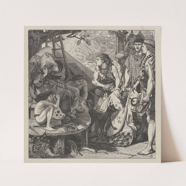 Joseph’s Coat (1864–81) by Ford Madox Brown