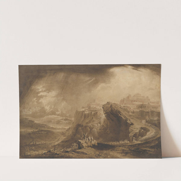 Joshua Commanding the Sun to Stand Still Upon Gibeon by John Martin
