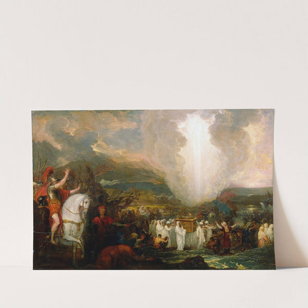 Joshua passing the River Jordan with the Ark of the Covenant (1800) by Benjamin West
