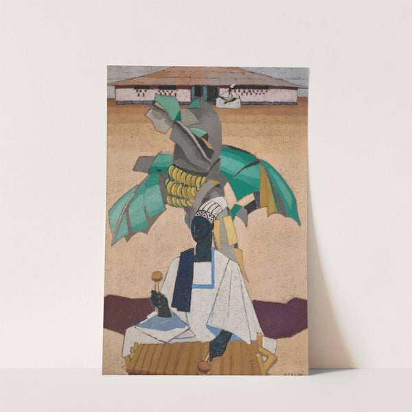 Joueur de balafon by Marcelle Ackein