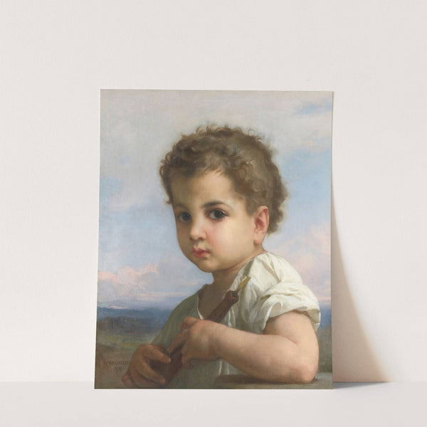 Joueur de flûte (1878) by William Bouguereau